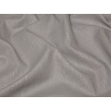 (Warm Pewter) Minerva Textured 100% Ramie Linen - per metre