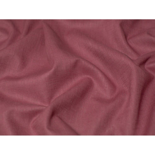 1.38m Minerva Core Range Textured 100% Ramie Linen Weave Fabric Wine - per metre