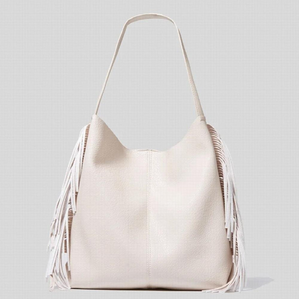 Vintage Tassel Bucket Bag Women Shoulder Bags Soft Matte Pu Leather Handbag Large Tote Lady Composite Purse-image-OPC-PCXN9G6-NEW