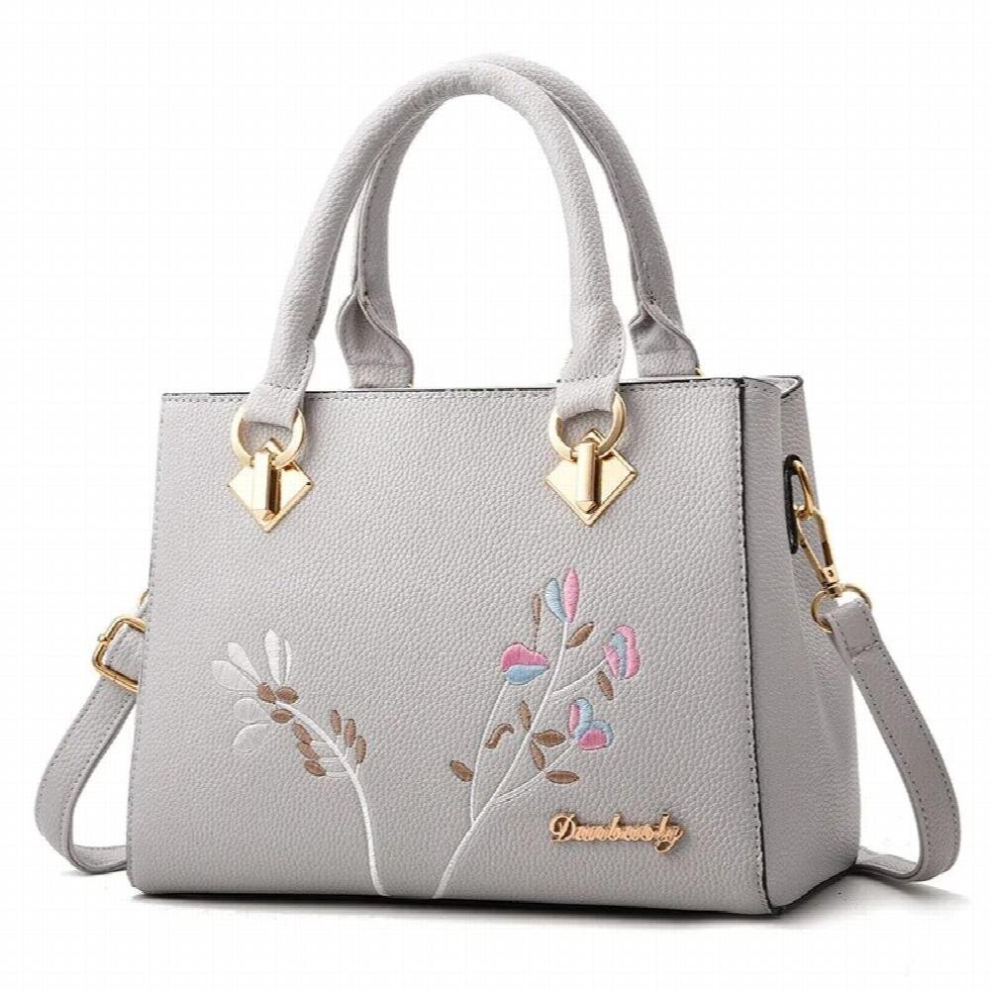 Embroidery Messenger Bags Shoulder Top-Handle Purse Wallet Leather Women Vintage Handbag Casual Tote-image-OPC-PCXNCBR-NEW