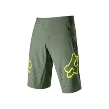 (S=30, Green) New Fox Racing Shorts Men's MTB DH Mountain Bike Demo Shorts Autumn