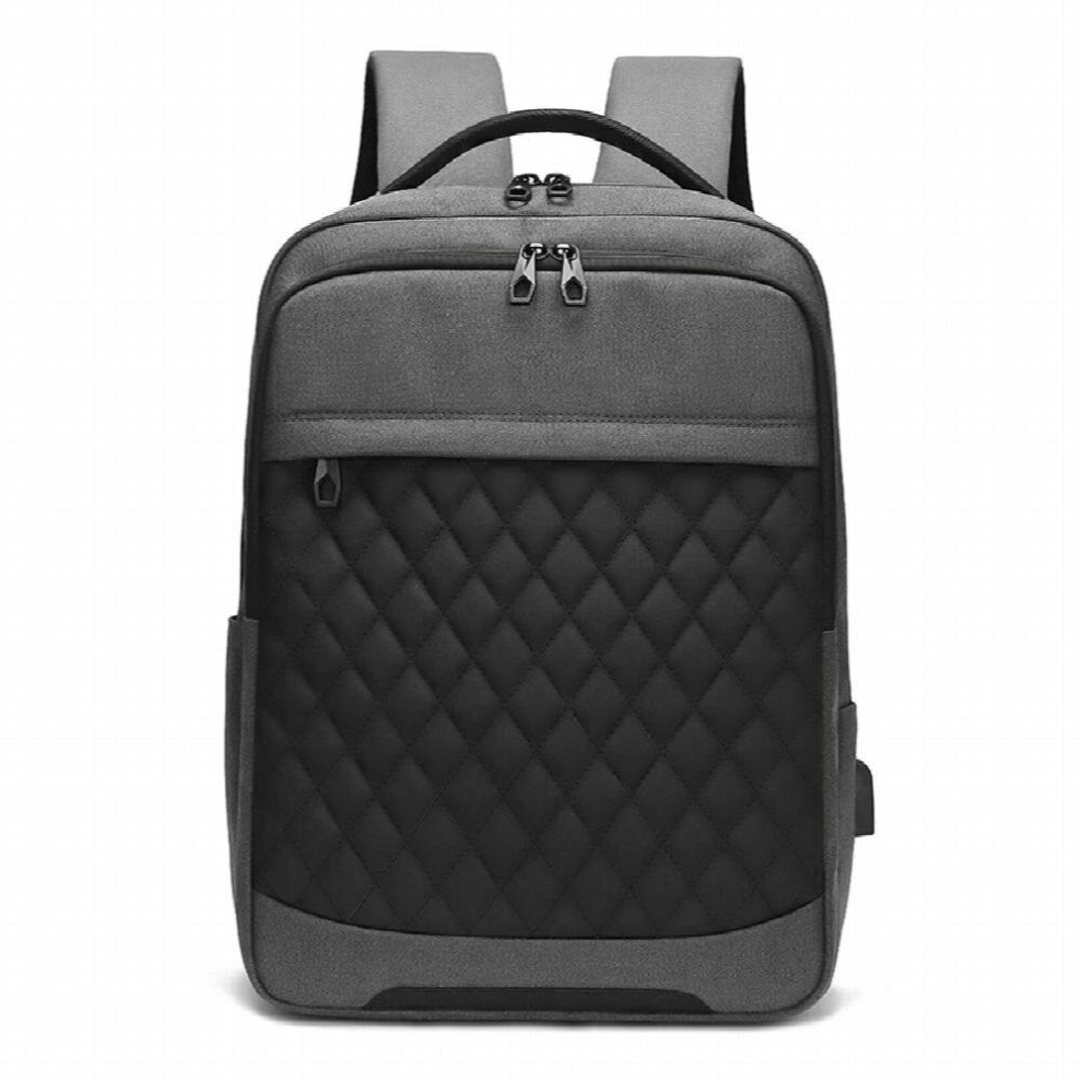 Multifunctional Business Backpack For Men Rhombus High-Quality Nylon Laptop Backbag Waterproof Portable Travel Bag Multicoloured 885672626969