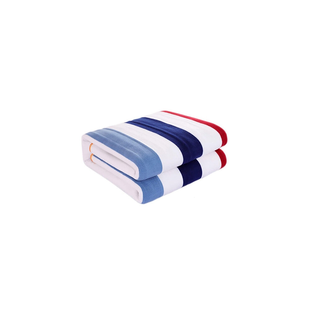 (150x70cm) Striped Electric Blanket With Overheating Protection For Sofa Bed