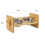 Bingopaw Raised Dog Bowl - Adjustable Bamboo Elevated Dog Bowls with Stand 3