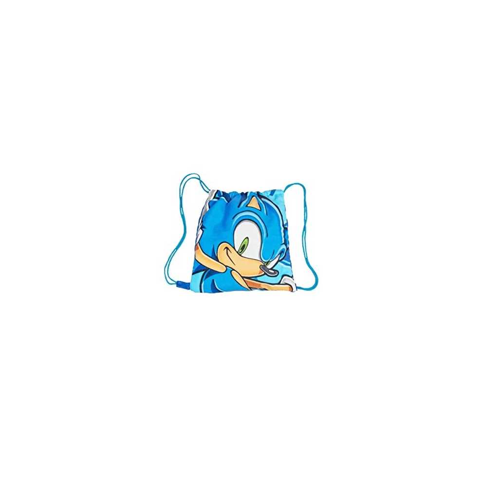 Sonic The Hedgehog Beach Towel & Pull String Bag