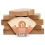 1000 Size 4 Coffee Filter Paper Cones, Unbleached by EDESIA ESPRESS 1