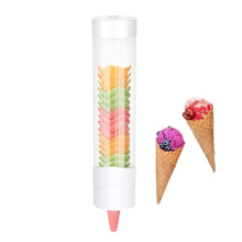 Ice Cream Cones Holder Waffle Cone Stand Egg Cone Dispenser