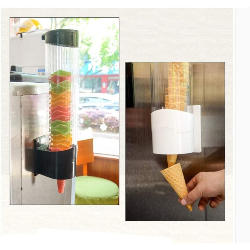 Ice Cream Cones Holder Waffle Cone Stand Egg Cone Dispenser 1