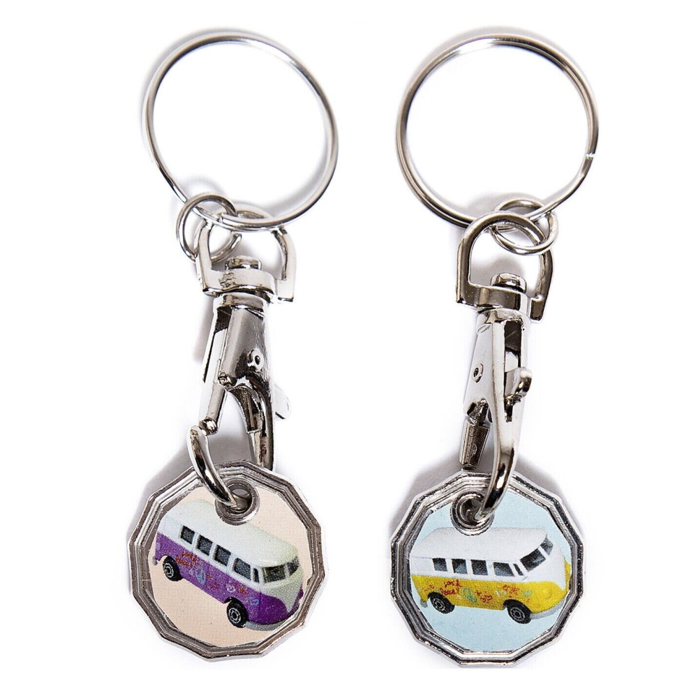 Aronz 2 X Coin Token Keyring £1 Pound Shopping Trolley Locker Shopping Trolley Keyring Not,Specified
