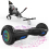 HITWAY (Black) 6.5'' E Scooter LED Hoverboard with go-kart Segway 1