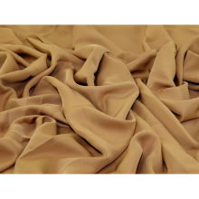 (Sand) Minerva Nida Polyester Crepe - per metre