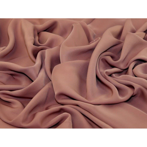 (Rose) Minerva Nida Polyester Crepe - per metre
