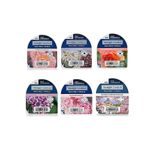 yankee candle set of 6 wax melt, randomly mixed scents