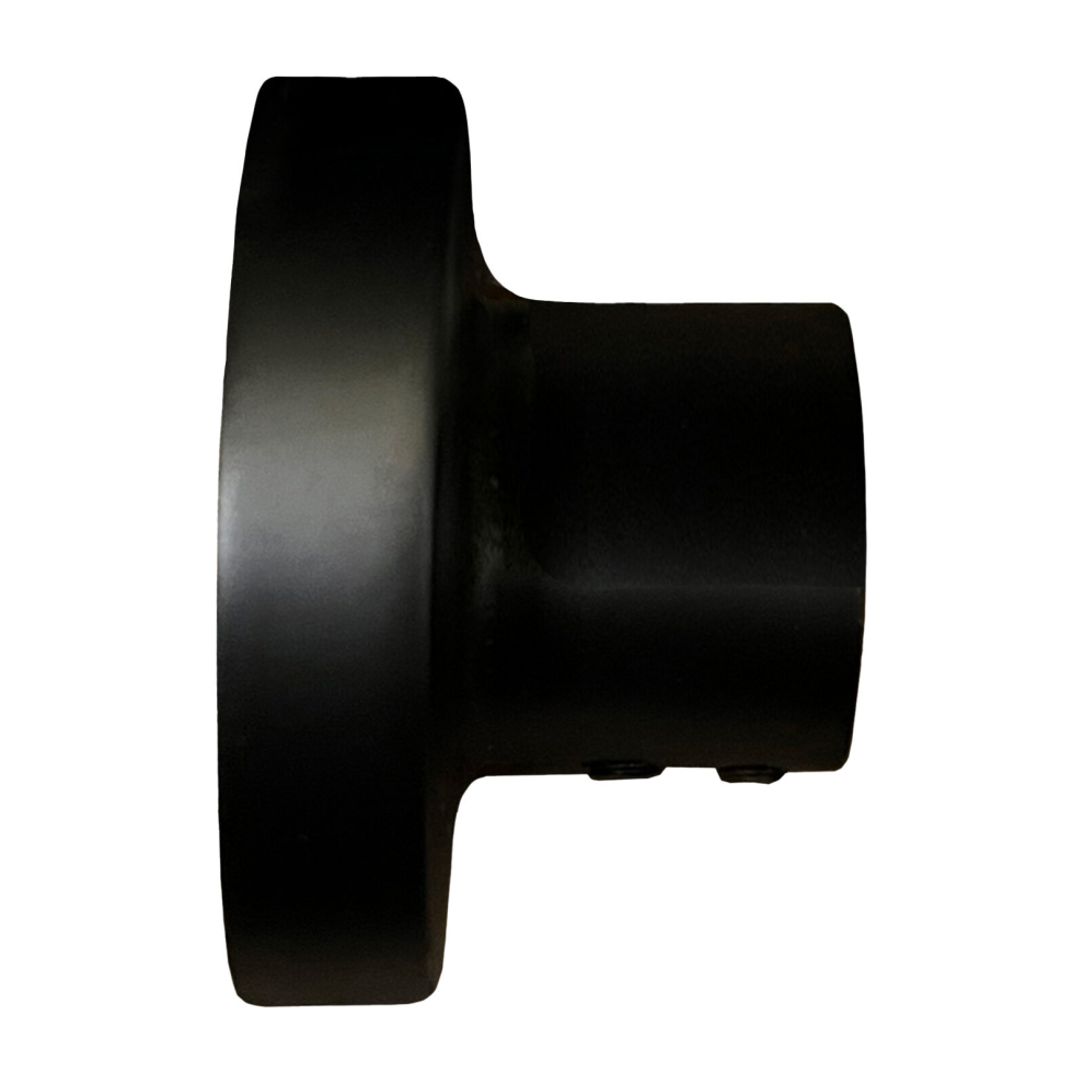 Les Home Round Replacement Wall Mounted Bracket Support for Shower Rails Black