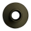 NES Home Les Home Round Replacement Wall Mounted Bracket Support for Shower Rails Black 2