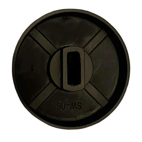 NES Home Les Home Round Replacement Wall Mounted Bracket Support for Shower Rails Black 2