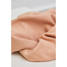 (Rose) Mind The MAKER Organic Fleece Back Sweatshirt Stretch - per metre