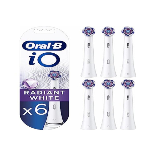 Oral-B Oral-B iO Replacement Brush Heads - 4 Pack - Black