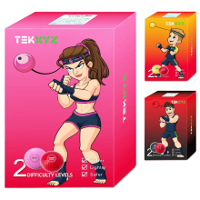 Tekxyz Boxing Reflex Ball 2 Livelli di difficolt Balla di boxe con fascia perfetta per la reazione Agility Punching Speed ??Fight Abilit