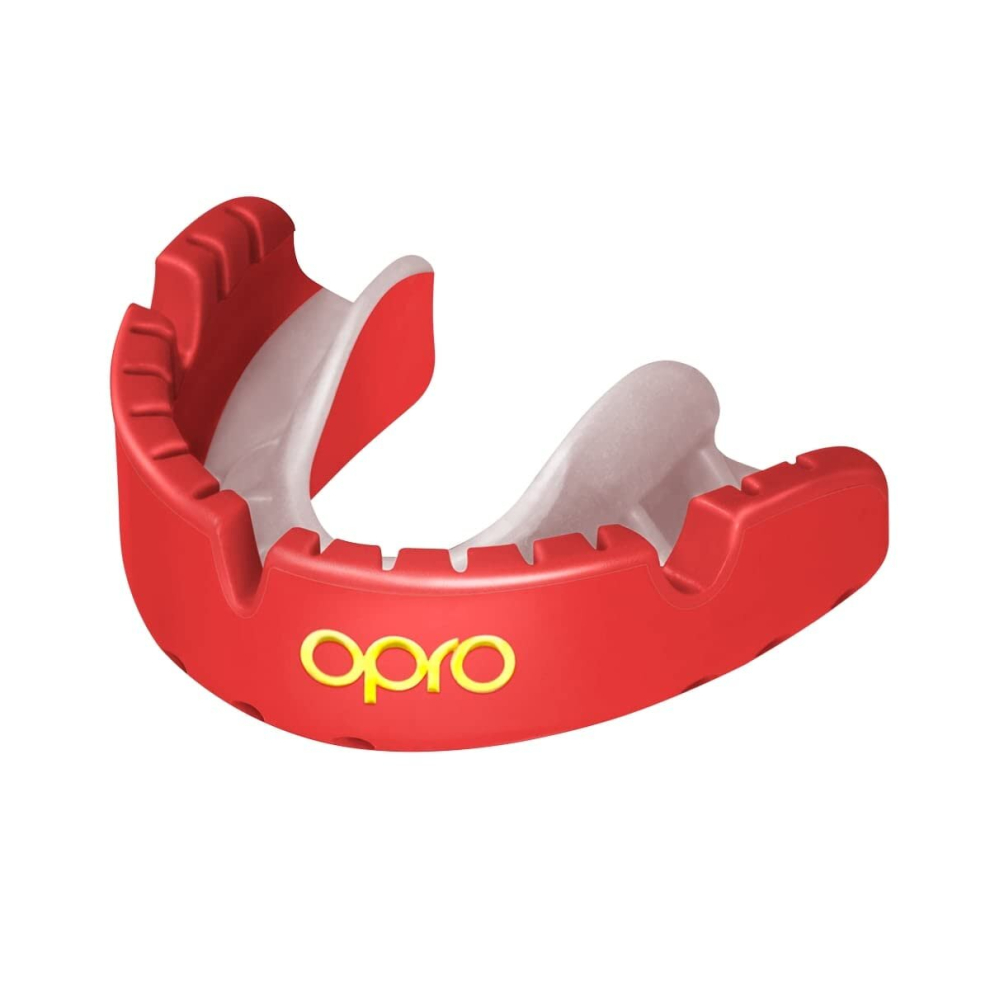 Opro Gold Level Mouthguard For Braces, Adults Sports Mouth Guard, Featuring Revolutionary Fitting Technology For Boxing, Lacrosse, Mma, Martial Arts,