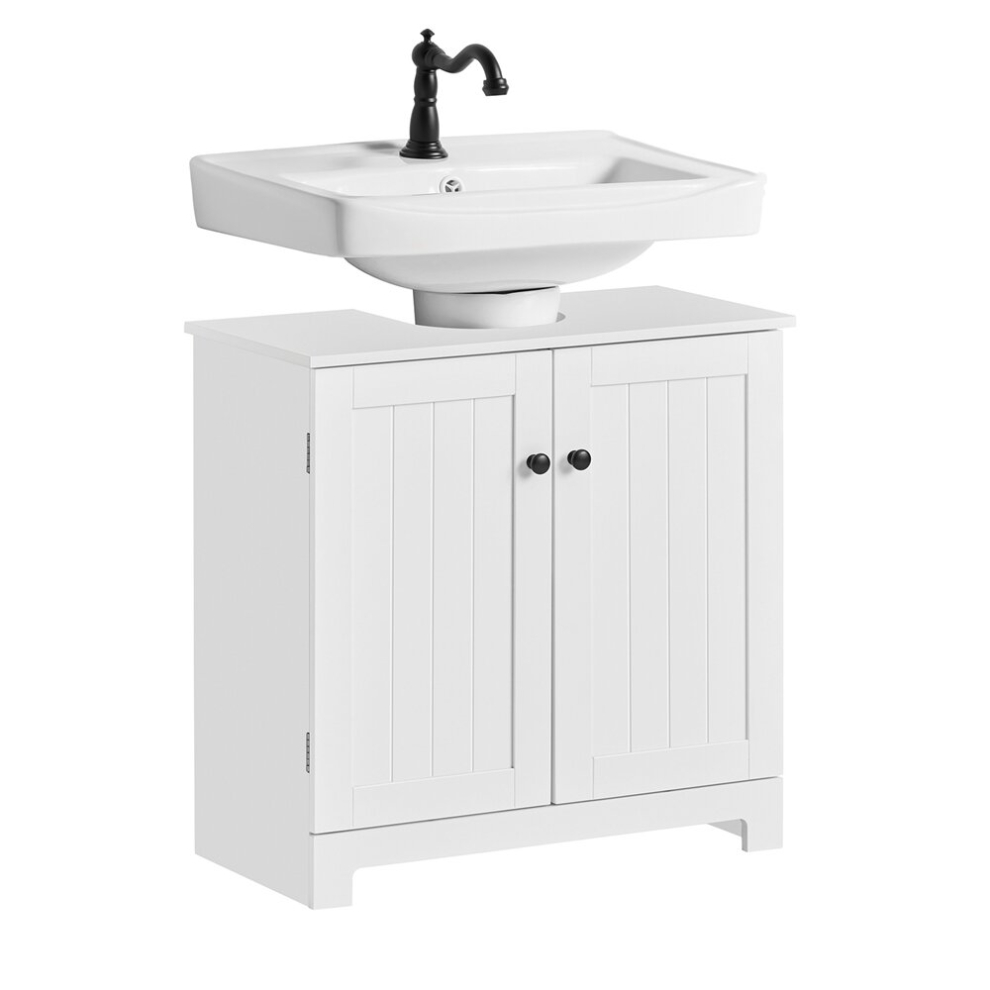 SoBuy BZR18-II-W, Under Sink Cabinet Bathroom Vanity Unit ,White