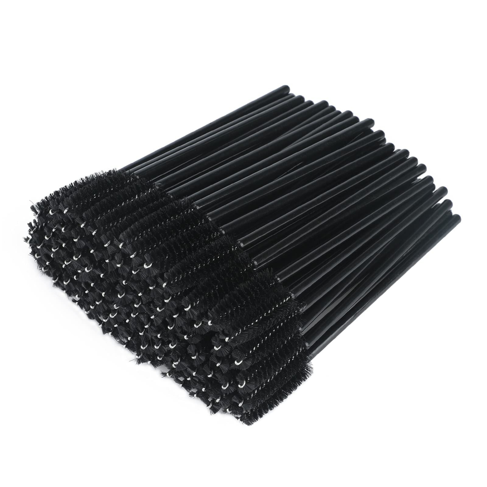 G2plus Disposable Eyelash Mascara Brushes Wands Applicator Makeup Kits 100 Pack Eyelash Spoolies Eyelashes Brush For Eyelash Extensions And Eyebrow Br