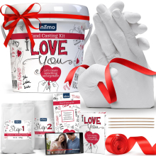 Niimo Hand casting Kit for couples - Wedding gifts, Personalised gifts for Men, Women Engagement gifts, Boyfriend gifts, gifts for Her and Him, craft
