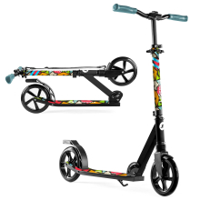 LaScoota Kick Scooter for Adults & Teens - Lightweight, Foldable, Large-Wheel Scooter for 12+ | B07RD2K8M5