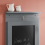 SoBuy FWT20-HG, Wall-mounted Drop-leaf Table with Memo Board, Grey 6