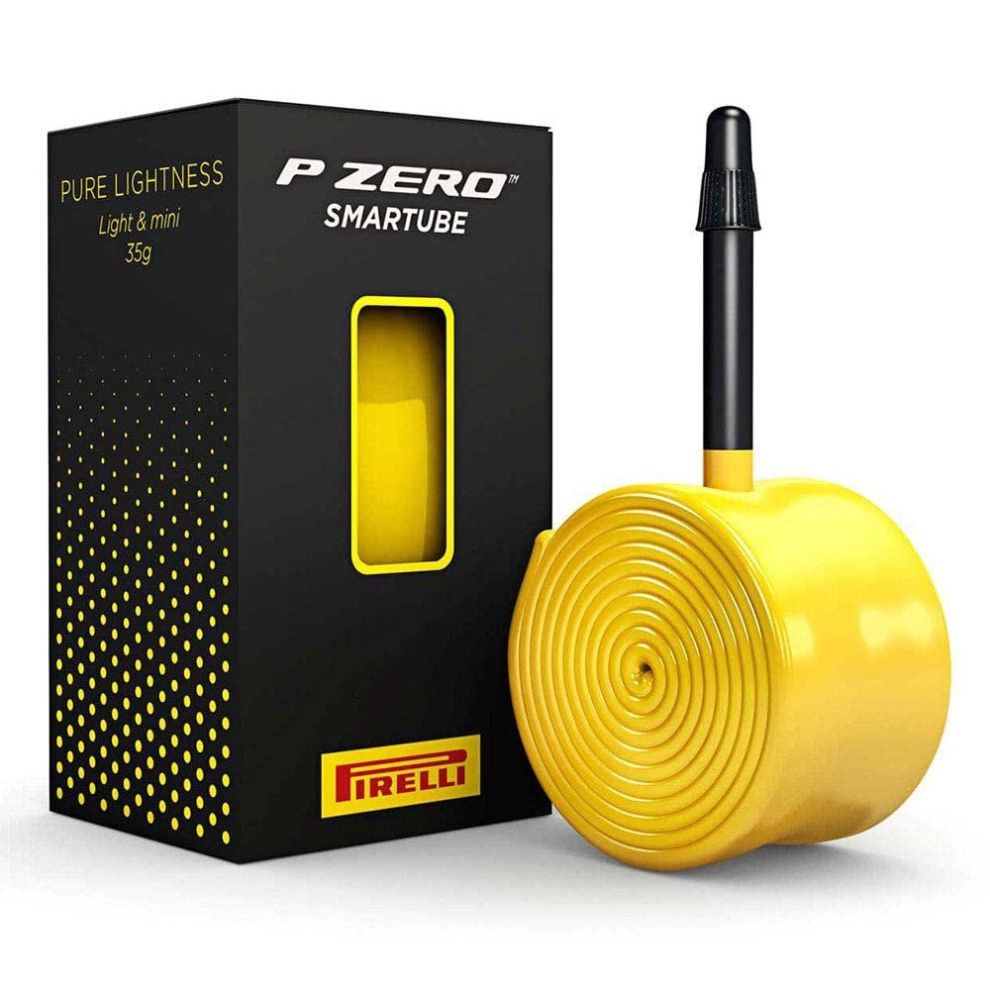 Pirelli P Zero Smartube Bike Inner Tube, Road - Race, Innovative Lightness & Handling, Superior Puncture Protect, (1) Inner Tube, 700 X 23-32Mm Yellow