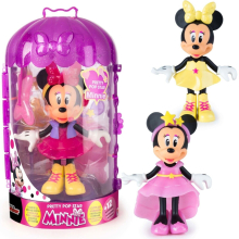 Disney Minnie Mouse Mini Pretty Pop Star Doll with Wardrobe Outfits