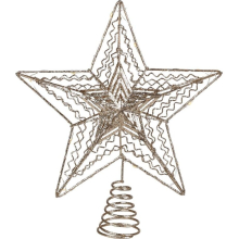 TREE TOP LED 25CM LED GOLD