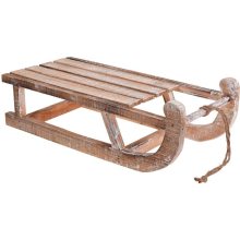 SLEDGE 50CM WHITE WASHED