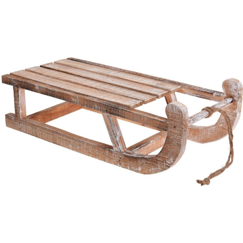 SLEDGE 50CM WHITE WASHED