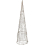 CONE 60CM WITH LED GOLD 1