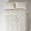 Homescapes (Double, White) Diamond Cotton Tufted Duvet Cover Set 2