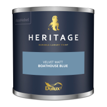 (Boathouse Blue) Dulux Heritage Velvet Matt 125ml Tester Pot