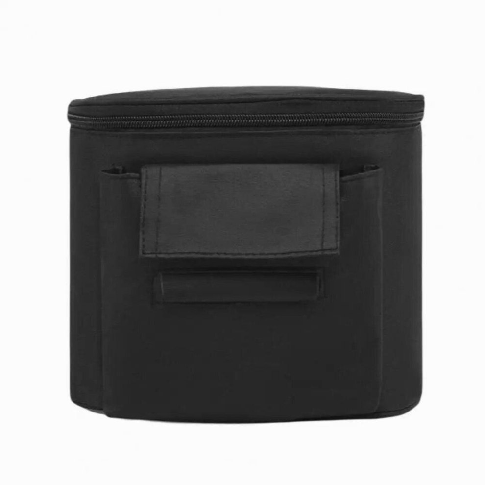 Baby Stroller Organizer Bag Multifunction Waterproof Large Capacity Water Resistant Baby Car Bag Diaper Bag Travel Accessories Black