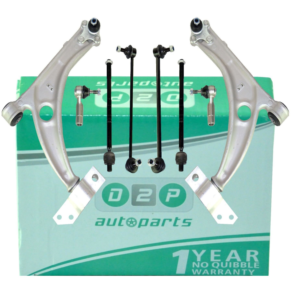 FRONT LOWER SUSPENSION WISHBONE TRACK CONTROL ARMS KIT FOR VW PASSAT 3C5 3C2 B6