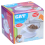(Single) Cat Food Bowls Plastic Non Slip Feeding Raised 2