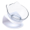 (Single) Cat Food Bowls Plastic Non Slip Feeding Raised 3