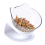(Single) Cat Food Bowls Plastic Non Slip Feeding Raised 4