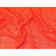 (Tomato) Minerva Sequin Lace Fabric - per metre