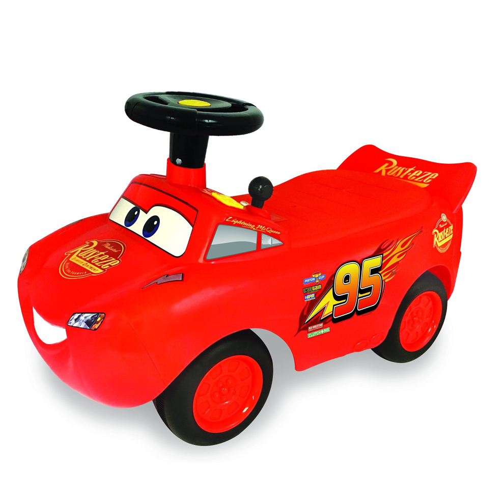 Kiddieland Toys Limited My Lightning McQueen Racer Ride On,Multi, Large