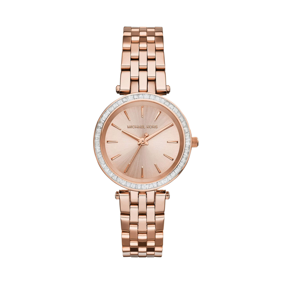 Michael Kors Womens Darci Rose gold-Tone Watch MK3366