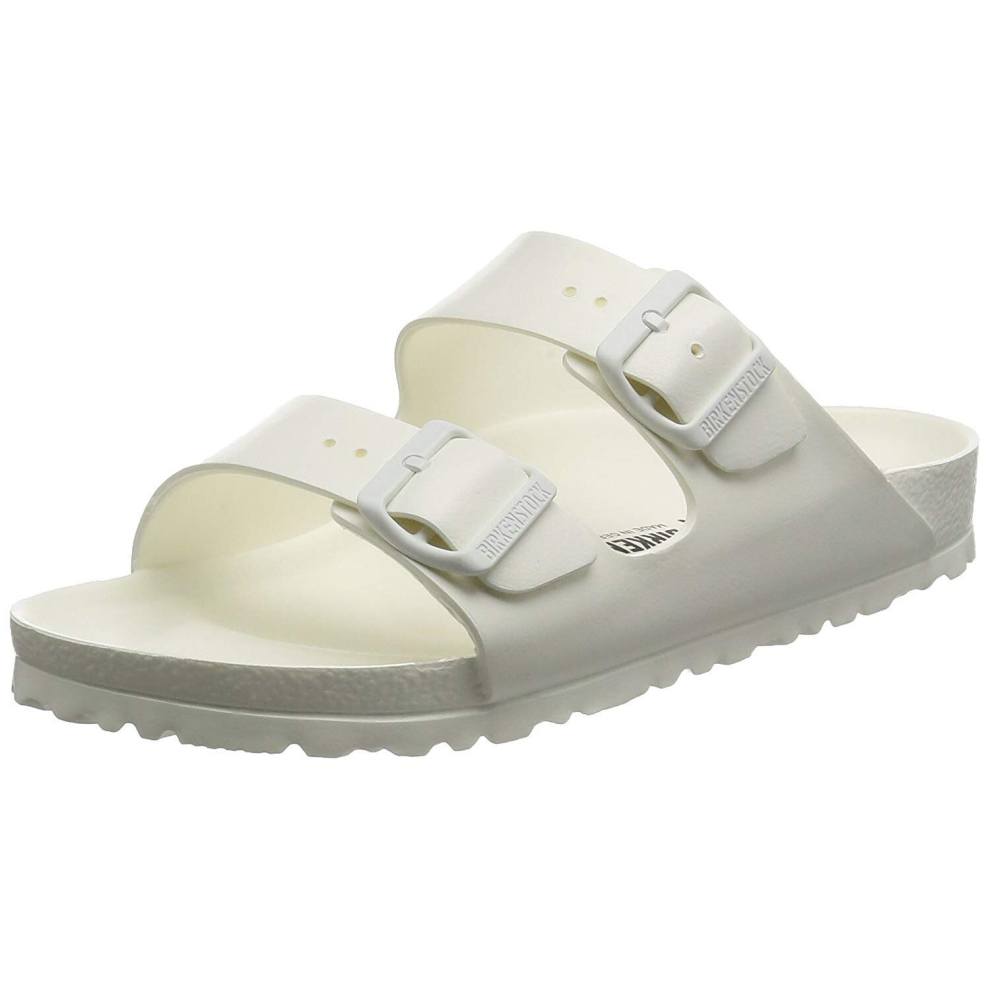 Birkenstock Unisex Arizona Essentials EVA White Sandals - 46 M EU