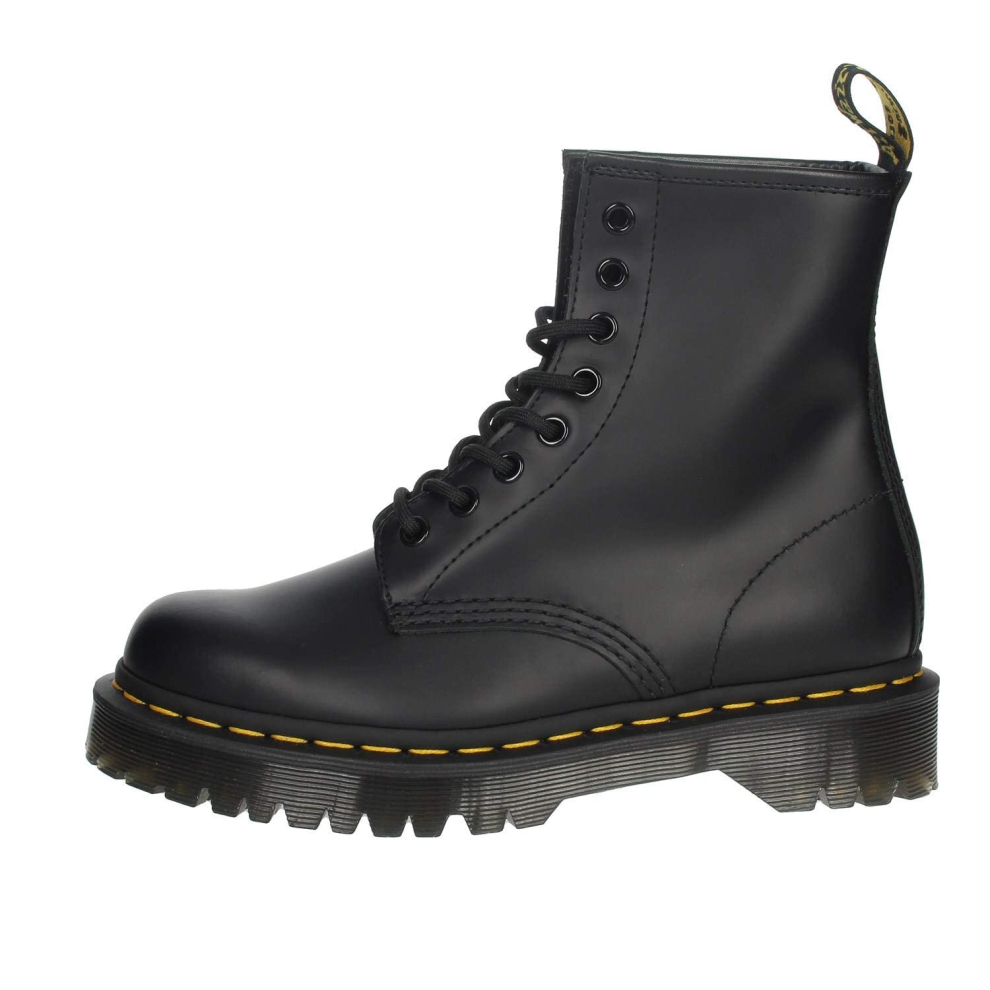 Dr Martens Mens Amphibians, Black Smooth, 36 EU