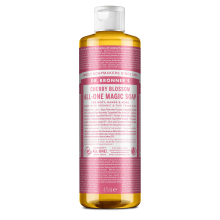 Dr Bronners cherry Blossom Pure-castile Liquid Soap, 475 ML
