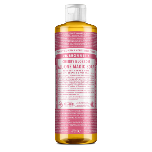Dr Bronner's Dr Bronners cherry Blossom Pure-castile Liquid Soap, 475 ML