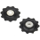 Shimano Shimano Unisex RD-6700 Σετ Ροδανών και Τεντώματος, Μαύρο, Μόνο Μέγεθος 1